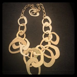 Beautiful gold necklace - Sequin